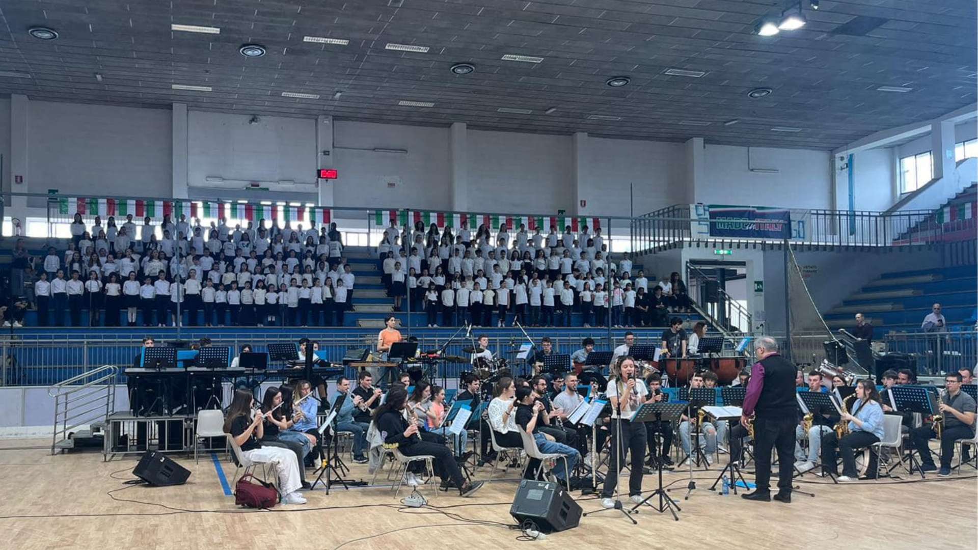 La Scuola Primaria di Novara al concerto per la prima Giornata Nazionale del Made in Italy