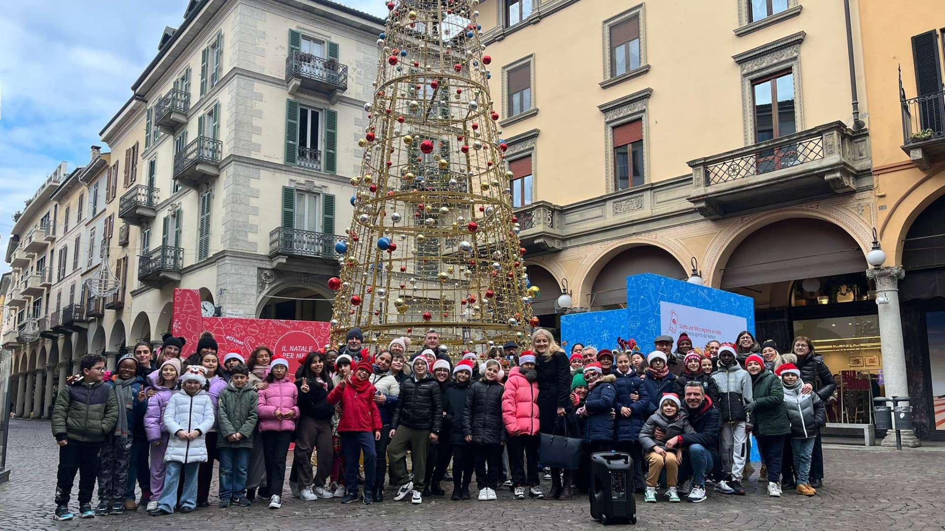 Carole di Natale fra le vie della città per le terze, quarte e quinte