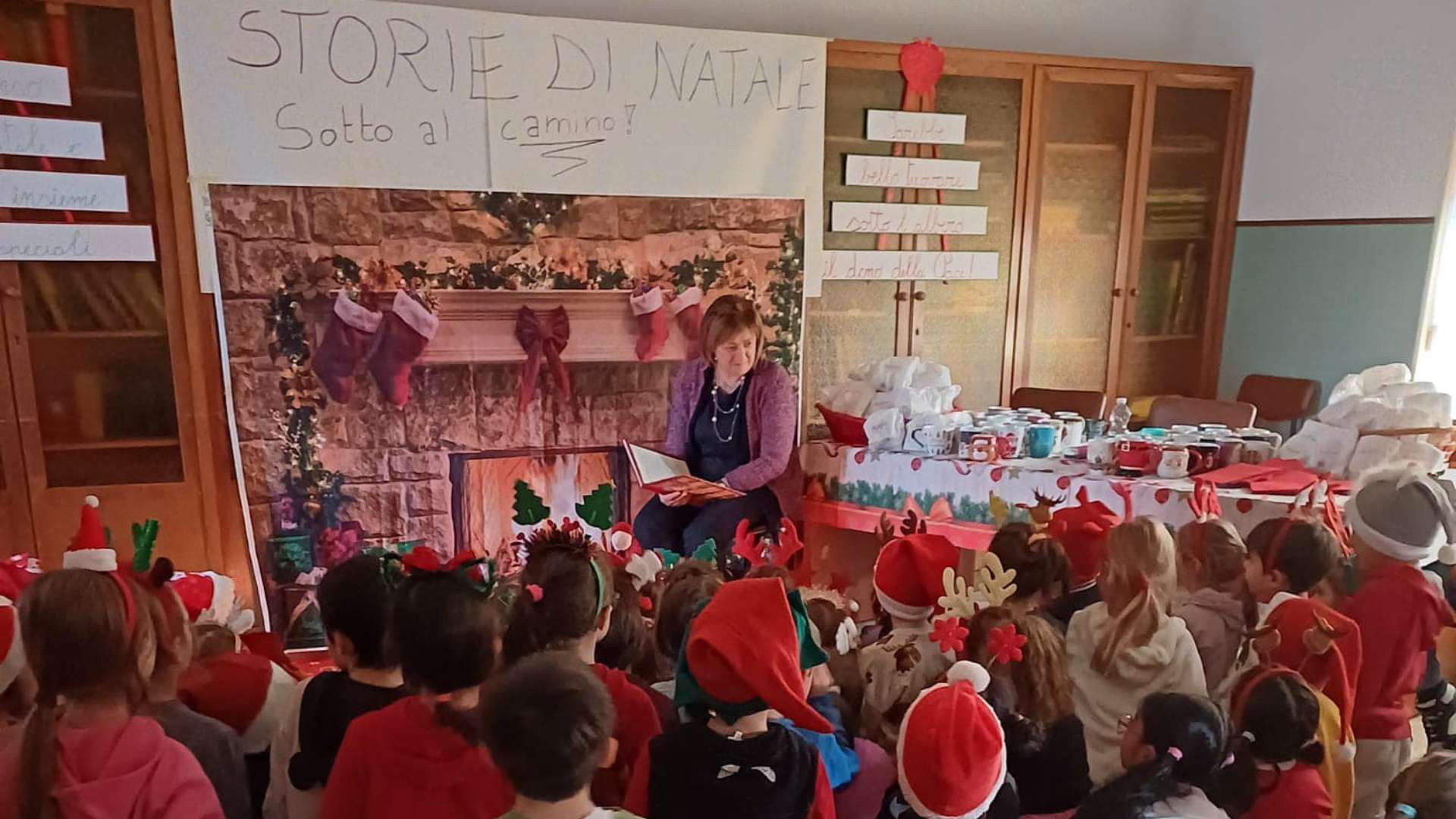 Storia di Natale sotto il camino