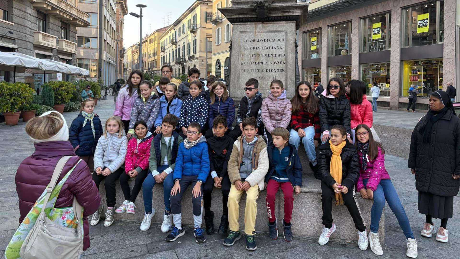 Le quinte alla scoperta della “Novara Romana”